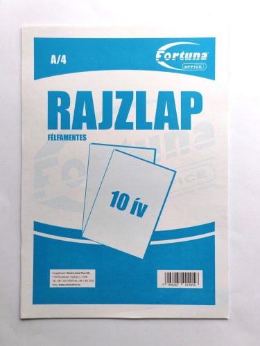 Rajzlap félfamentes