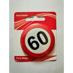 Kitűző sebességkorlátozó 60