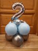 Eco lufi latex, 30 cm Világos kék
