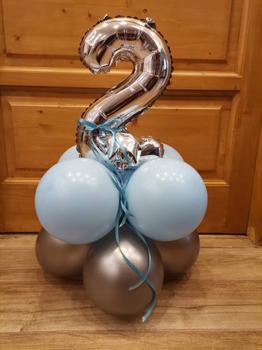 Eco lufi latex, 30 cm Világos kék