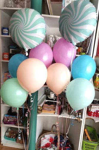 Eco lufi latex, 30 cm Világos kék