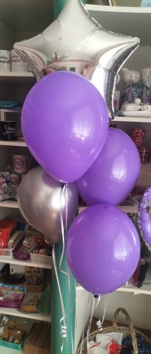 Lufi latex, 30 cm Levendula
