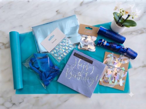 Bettikuckó Szülinapi DIY Box Világos kék 