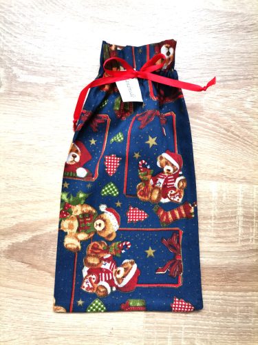 Mikulás zsák textil
