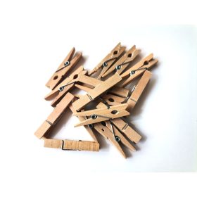 Csipesz Fa Natur 4.5*0,7cm 30db/csomag