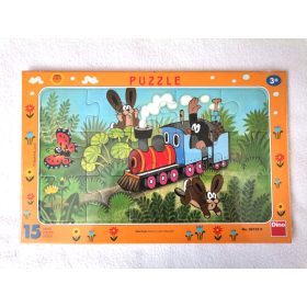 Puzzle Kisvakond 15 db-os