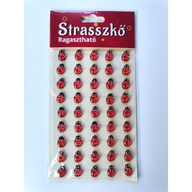 Strasszkő katica