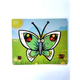 Fa Puzzle betűs és számos