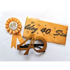 Parti szett 40. Szülinapra